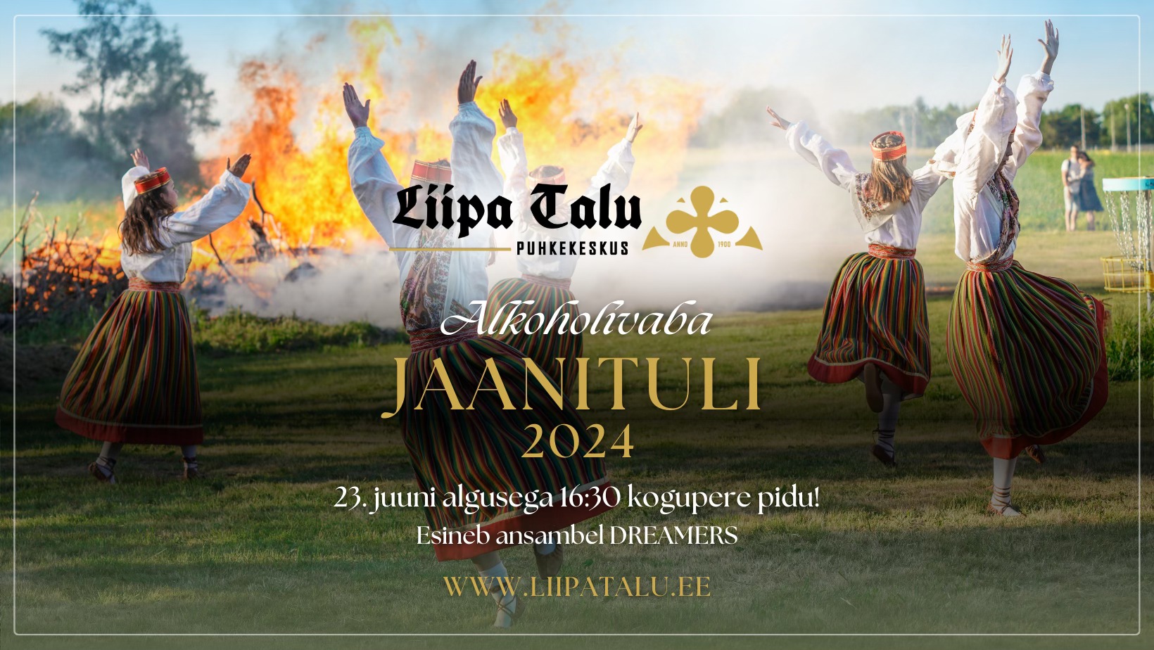 Event Liipa Talu Alkoholivaba Jaanituli 2024  illustratsioon