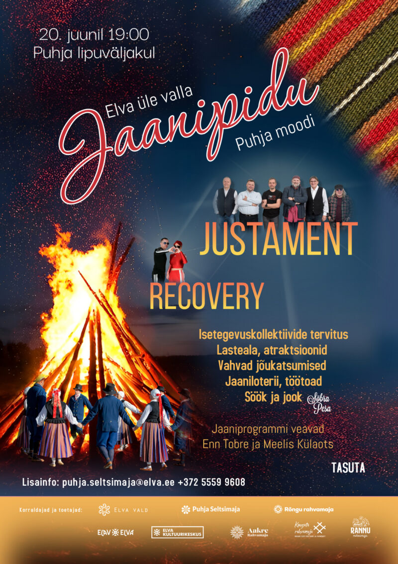 Event Elva üle valla jaanipidu illustratsioon