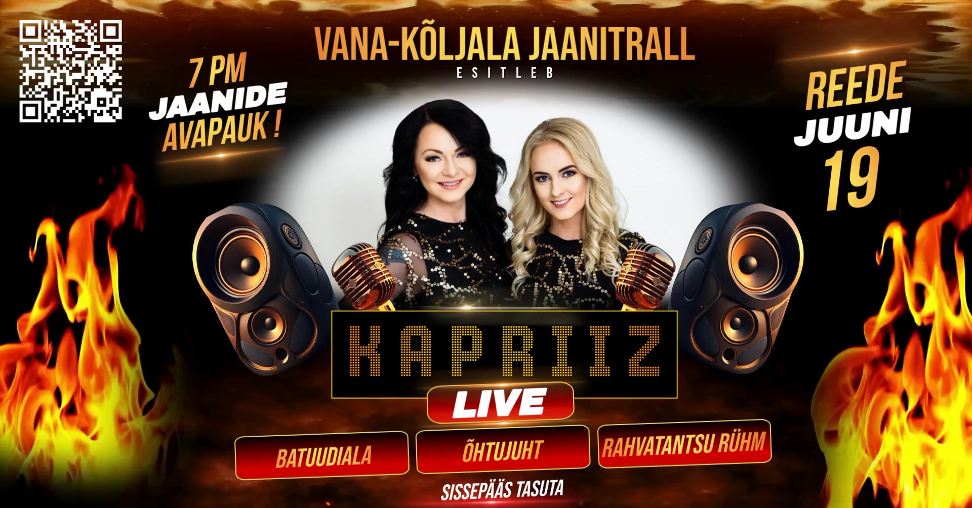 Event Vana-Kõljala Jaanitrall illustratsioon