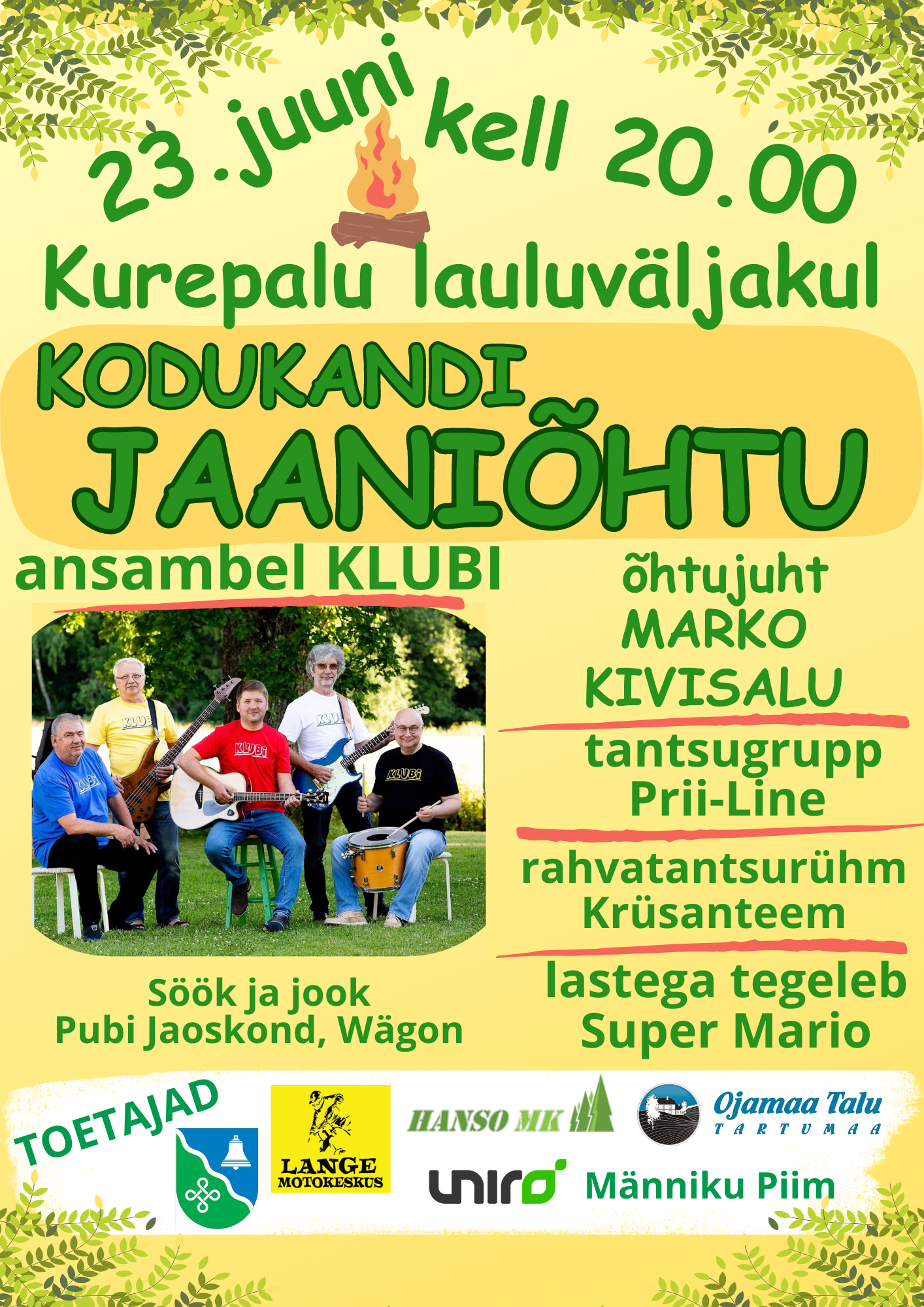 Event KODUKANDI JAANIÕHTU illustratsioon