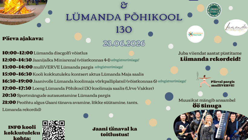 Event Lümanda Jaanid illustratsioon