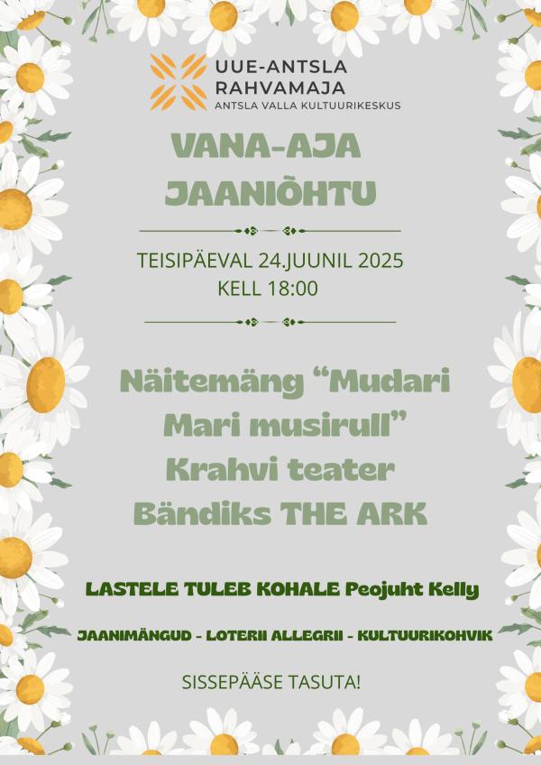 Event VANA-AJA JAANIÕHTU illustratsioon