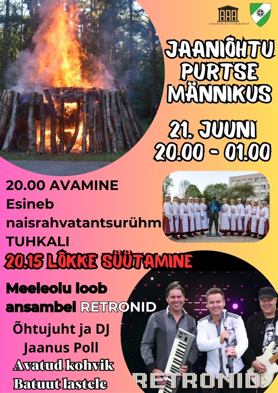 Event JAANIÕHTU PURTSE MÄNNIKUS illustratsioon