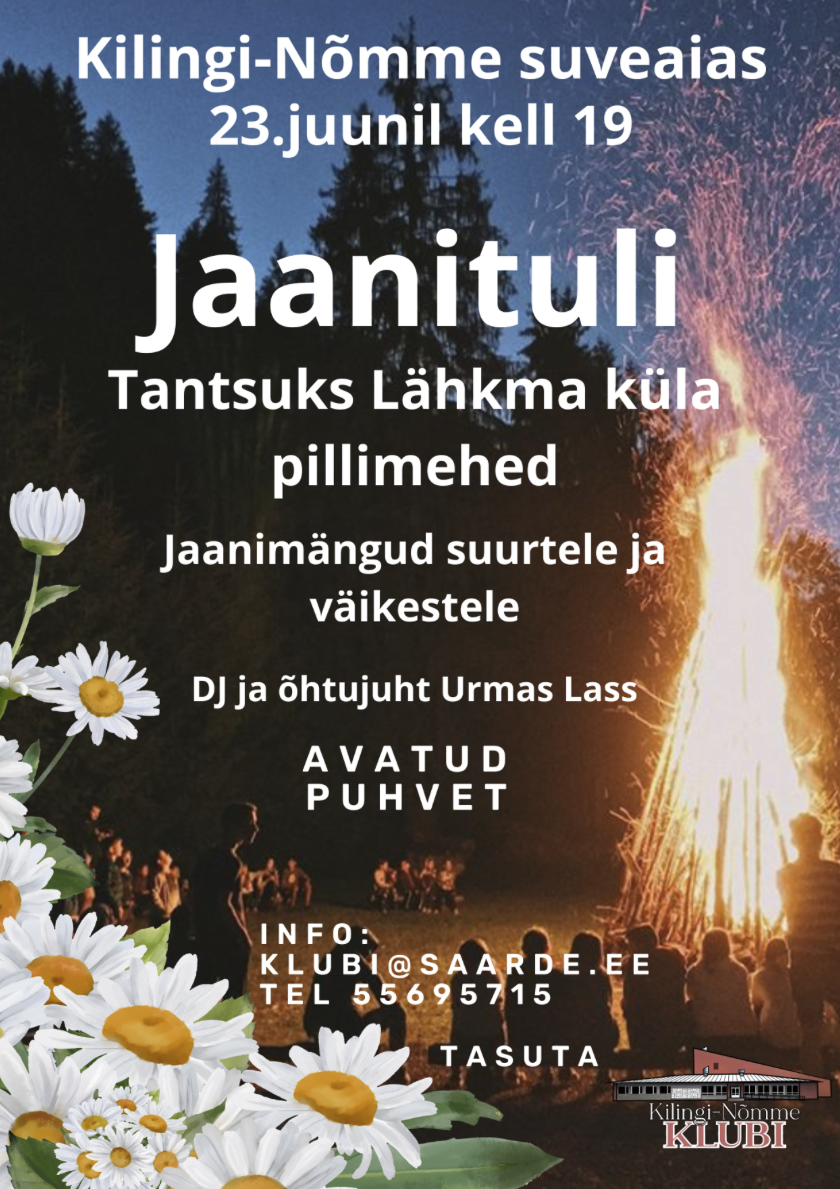 Event Kilingi-Nõmme jaanituli illustratsioon