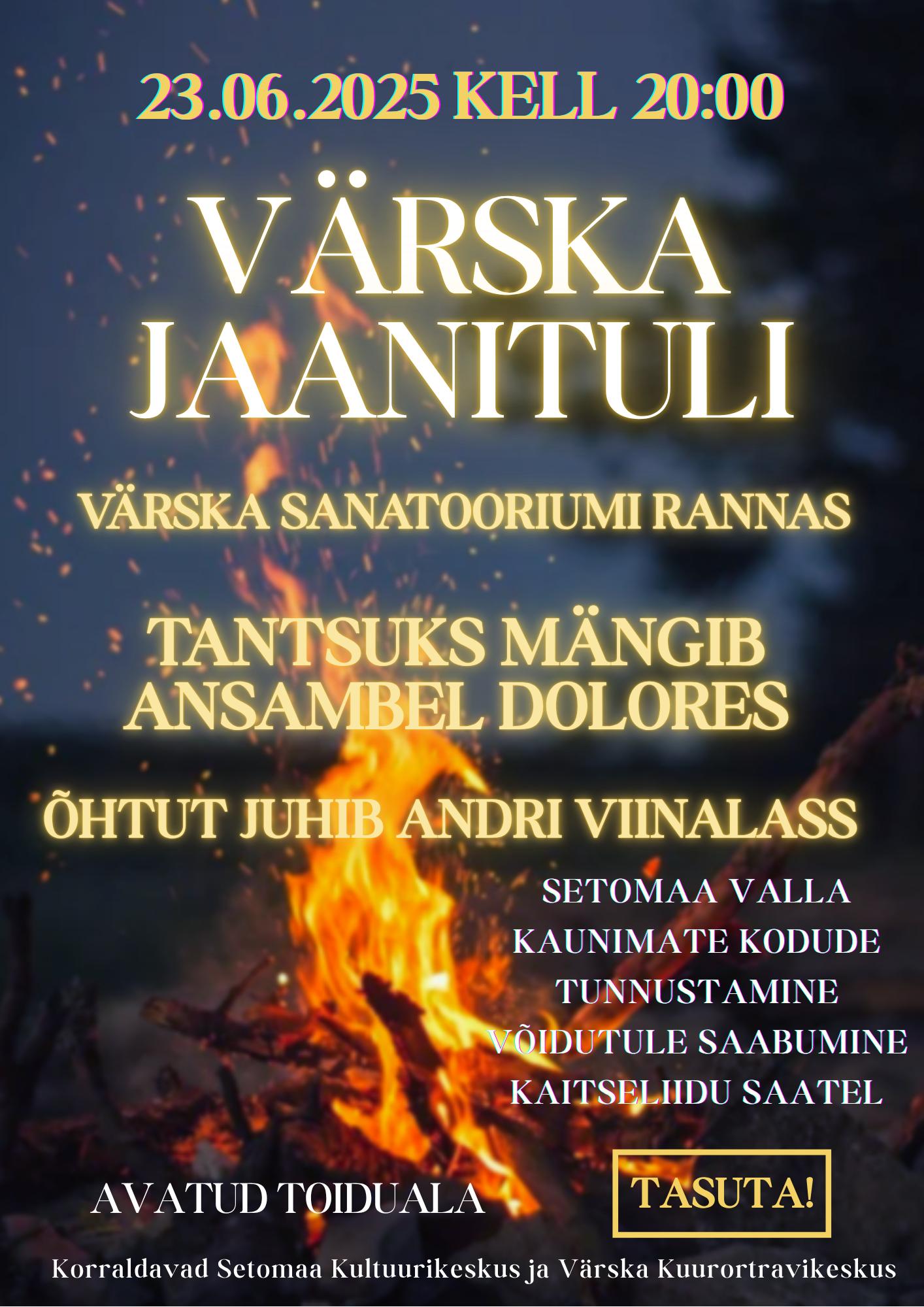 Event VÄRSKA JAANIPIDU illustratsioon