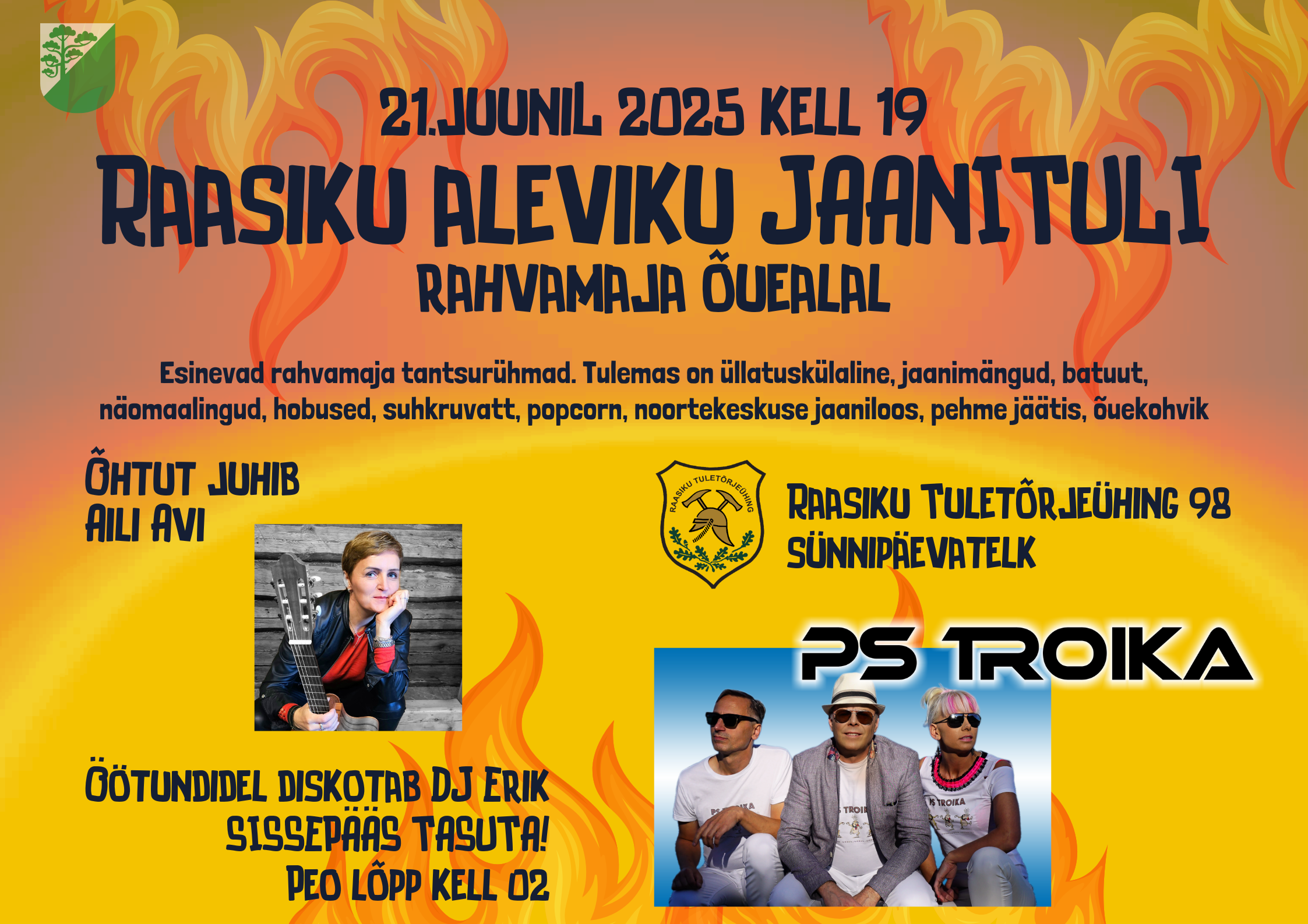 Event RAASIKU JAANITULI illustratsioon