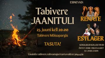 Event Tabivere Jaanituli 2025 illustratsioon