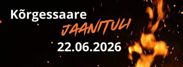 Event Kõrgessaare piirkonna jaaniõhtu illustratsioon
