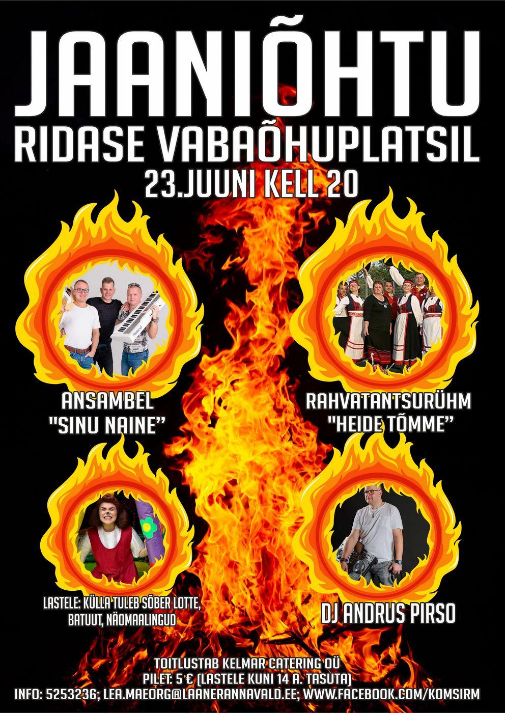 Event JAANIÕHTU RIDASEL illustratsioon