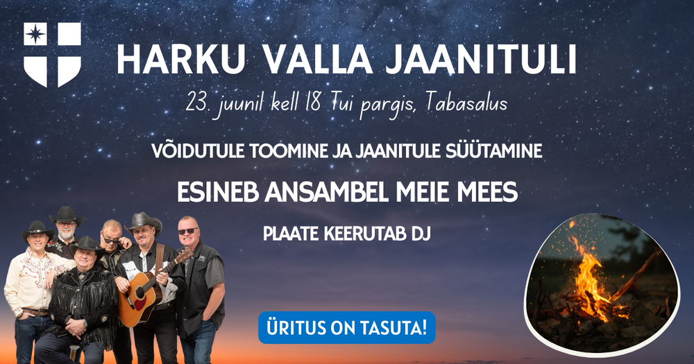 Event HARKU VALLA JAANITULI illustratsioon