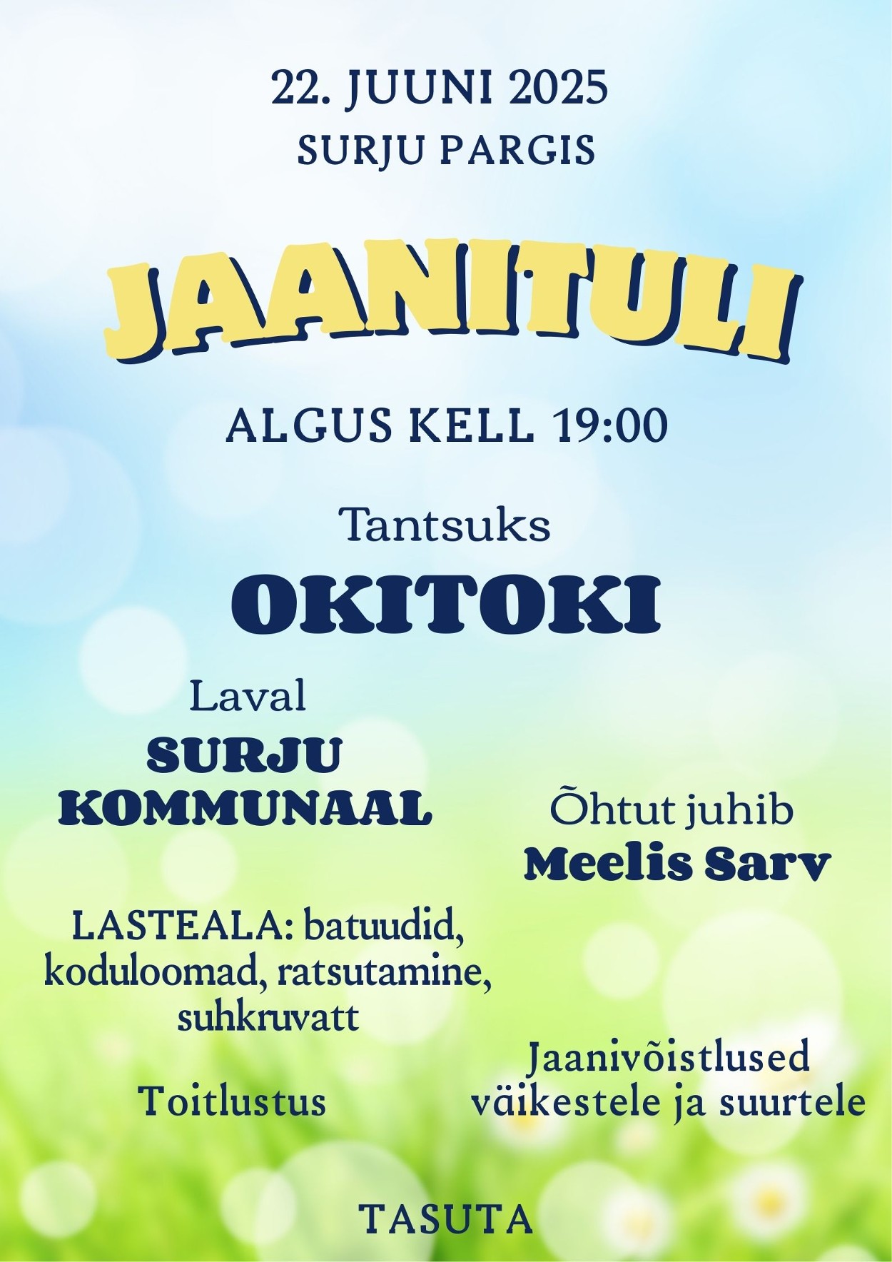 Event Surju jaanituli illustratsioon