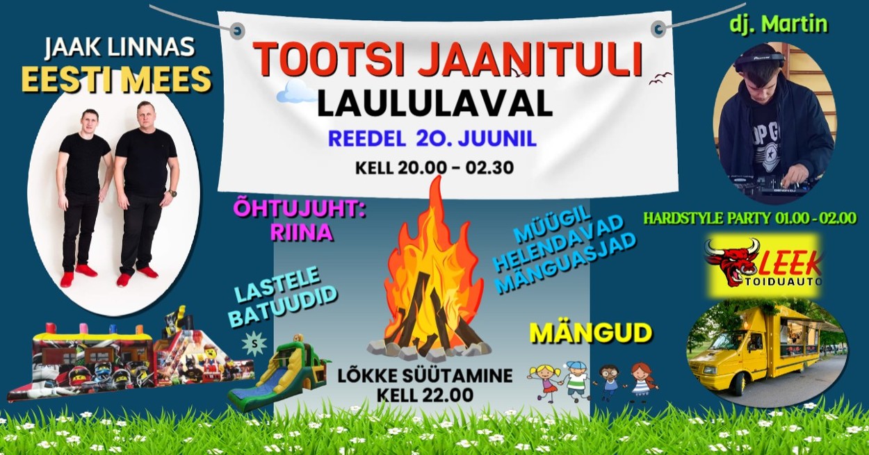 Event TOOTSI JAANITULI illustratsioon