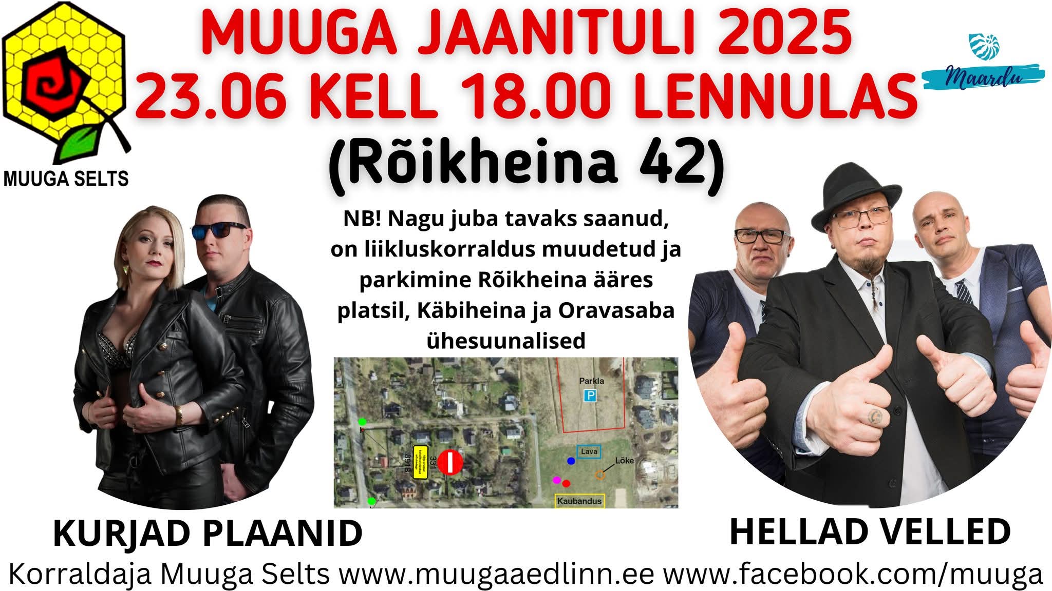 Event Muuga jaanituli  illustratsioon