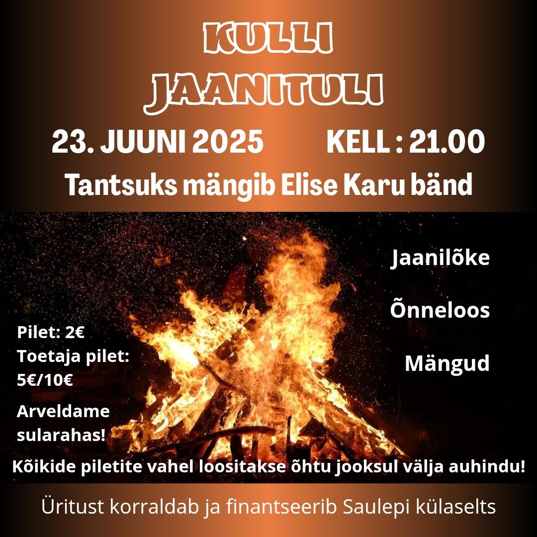 Event KULLI JAANITULI illustratsioon