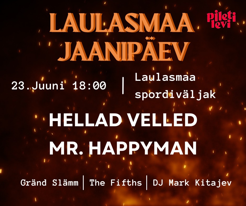 Event Laulasmaa jaanipäev illustratsioon