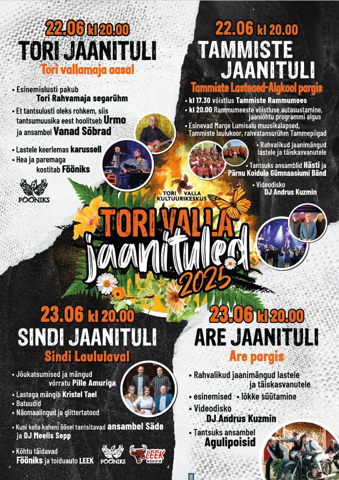Event Tori jaanituli illustratsioon